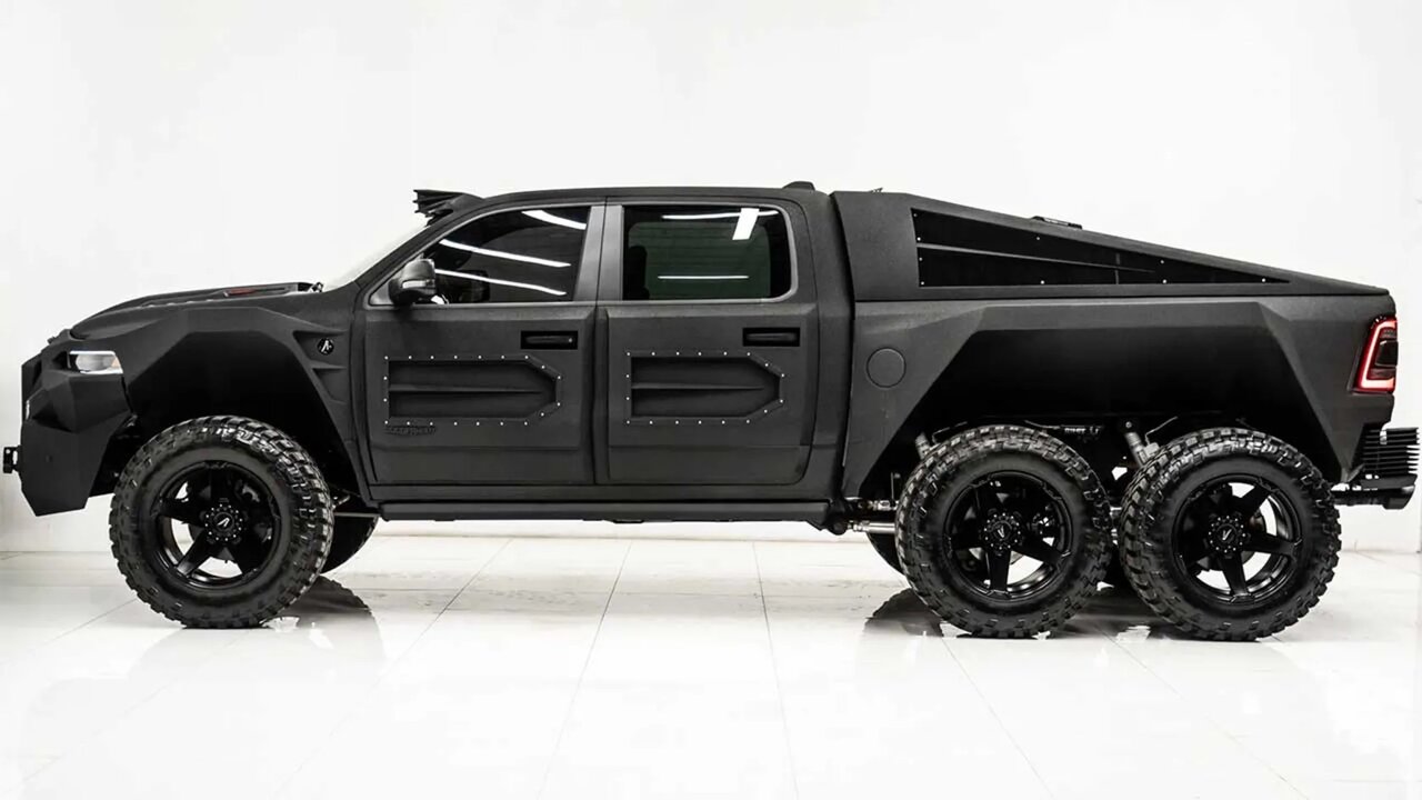 هیولای آخرالزمان آمریکایی با ۶ چرخ و قیمت نجومی