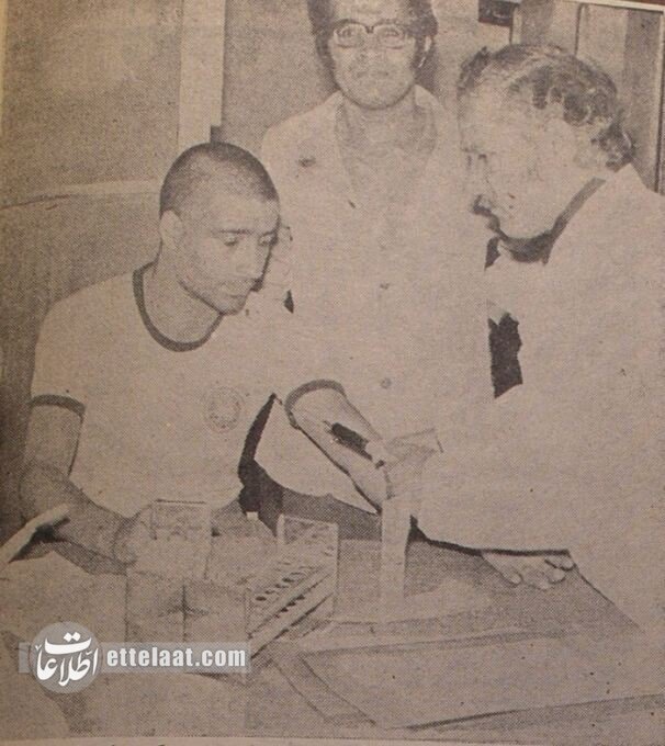 عکسهای دیده نشده از علی پروین و ناصر حجازی در آزمایشگاه!