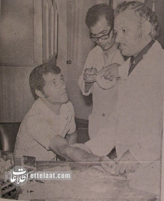 عکسهای دیده نشده از علی پروین و ناصر حجازی در آزمایشگاه!