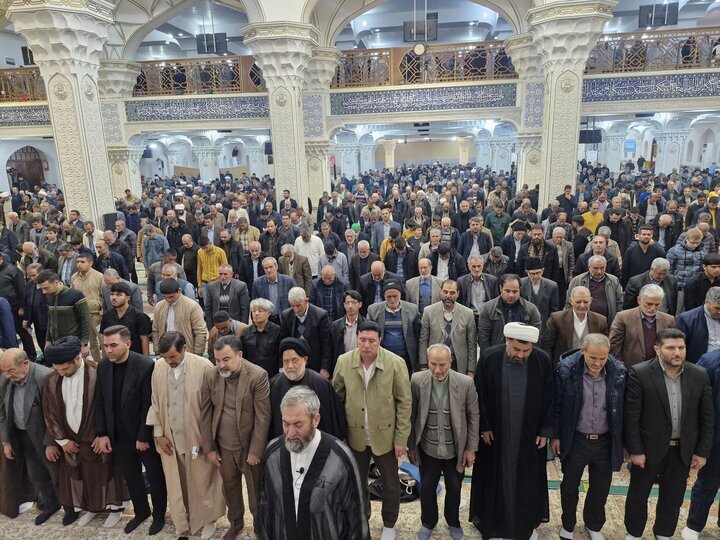 در اردبیل، نماز استسقاء برای طلب باران برگزار گردید.