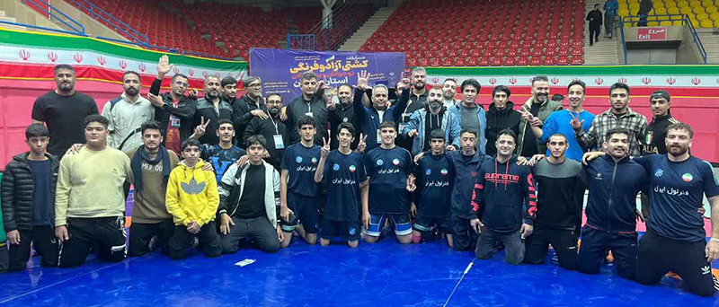 سمنان میزبان رقابت نفس‌گیر ۱۷۰ کشتی‌گیر در جام یادبود حاج‌رضا غیبی و هزاره مناره مسجد جامع