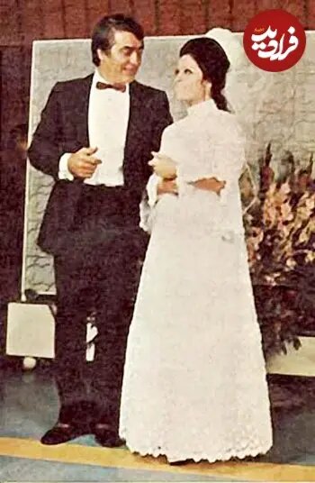 عکس/ فردین و مهری خمارلو در بیستمین سالگرد ازدواج شان؛ سال ۴۸