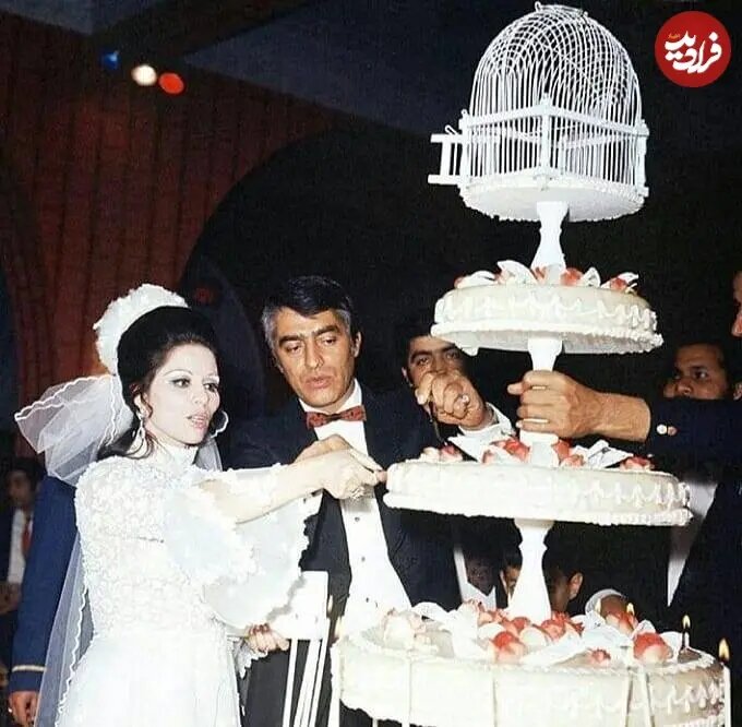 عکس/ فردین و مهری خمارلو در بیستمین سالگرد ازدواج شان؛ سال ۴۸