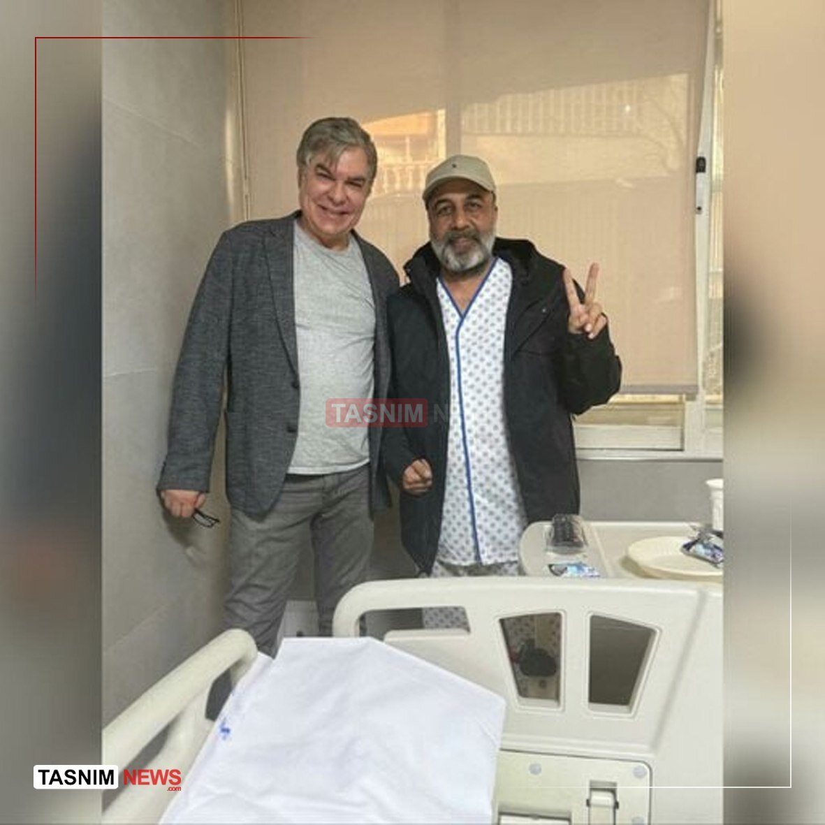 عکس | اولین تصویر از رضا عطاران در بیمارستان