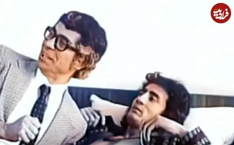 عکس/ مجید مظفری در ۲۴ سالگی در سومین فیلمش در کنار «بهروز وثوقی»