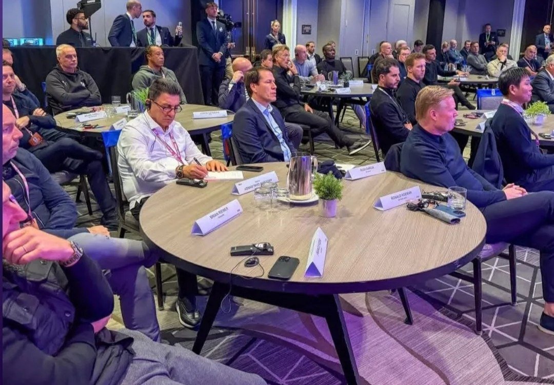 عکس| قلعهنویی و بزرگان فوتبال در جلسه مهم فیفا