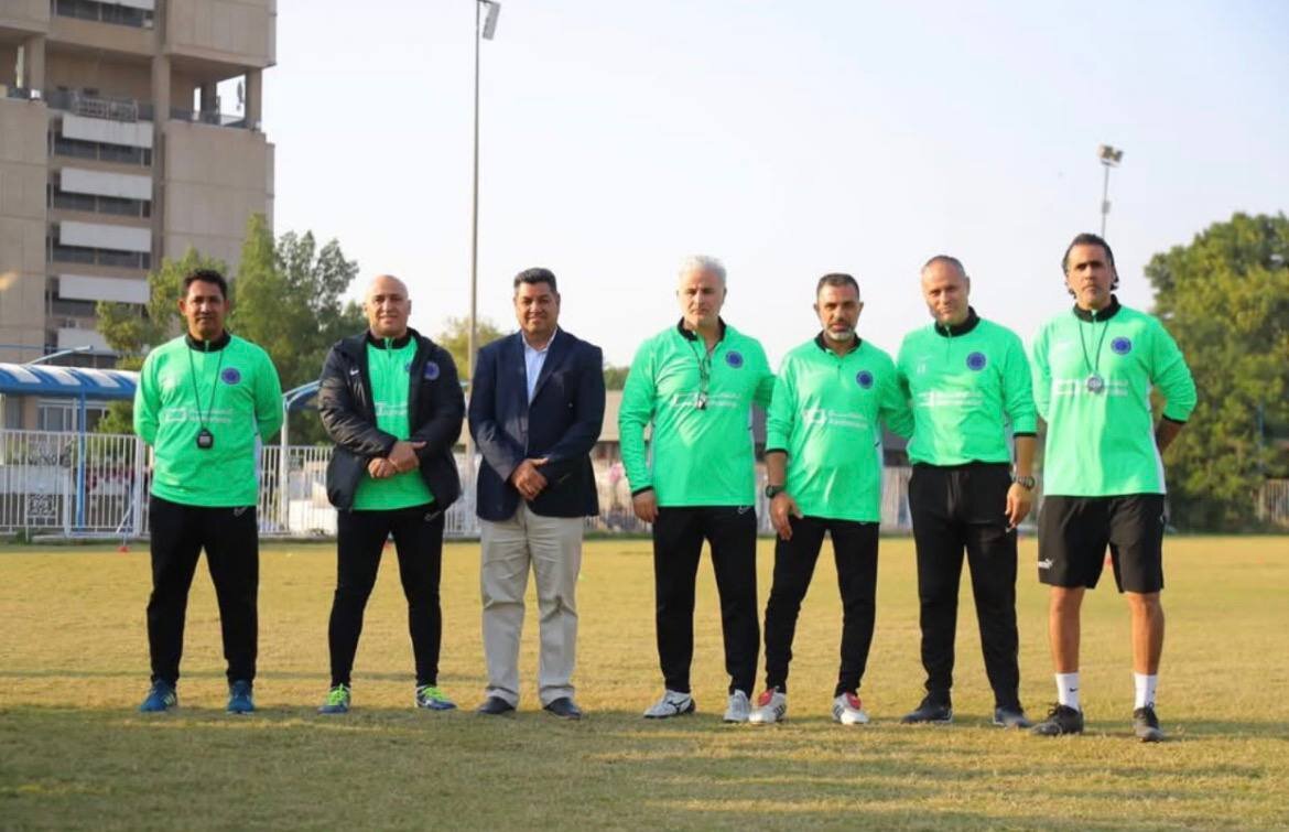 عکس | منصوریان مربی محبوبش را به عراق برد! 2