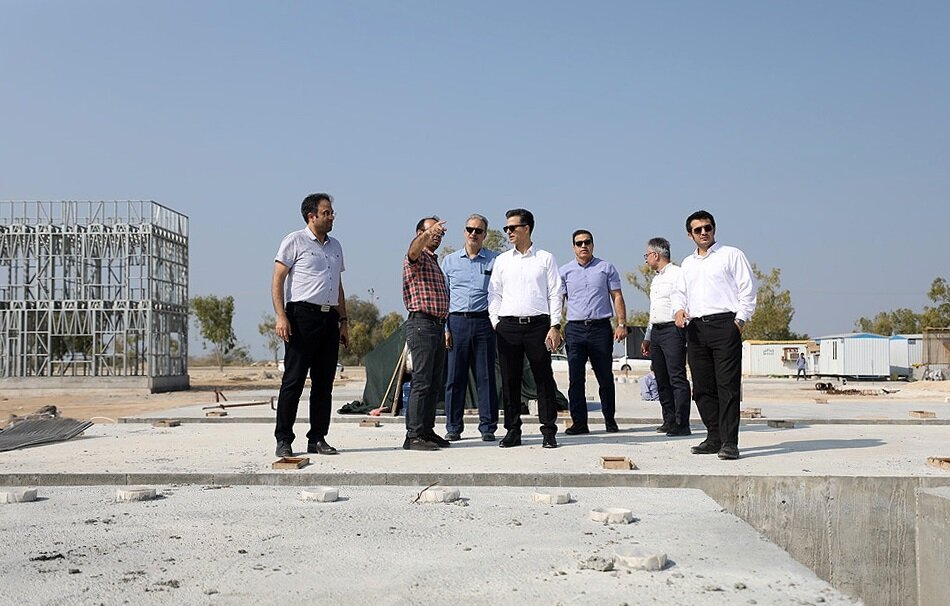 پیشرفت ۶۰ درصدی نخستین کارخانه بومی تولید گاز طبیعی مایع شده (LNG) در کشور