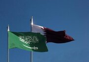 استقبال گرم بن سلمان از امیر قطر در ریاض/ عکس