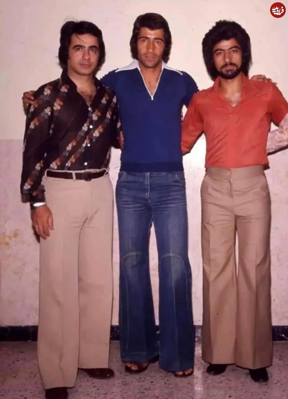 عکس/ ژست دوستانه عارف، ستار و ناصر حجازی در دهه ۵۰