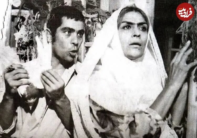 عکس/ ژاله علو در ۴۳ سالگی در کنار بهروز وثوقی؛ سال ۱۳۴۹