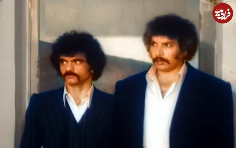 عکس/ مهدی فخیم‌زاده در ۳۵ سالگی در کنار بهمن مفید؛ سال ۵۶