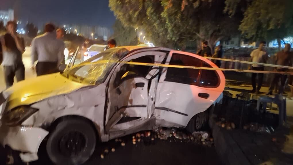 ۵ نفر در بلوار امام حسین(ع) مصدوم شدند