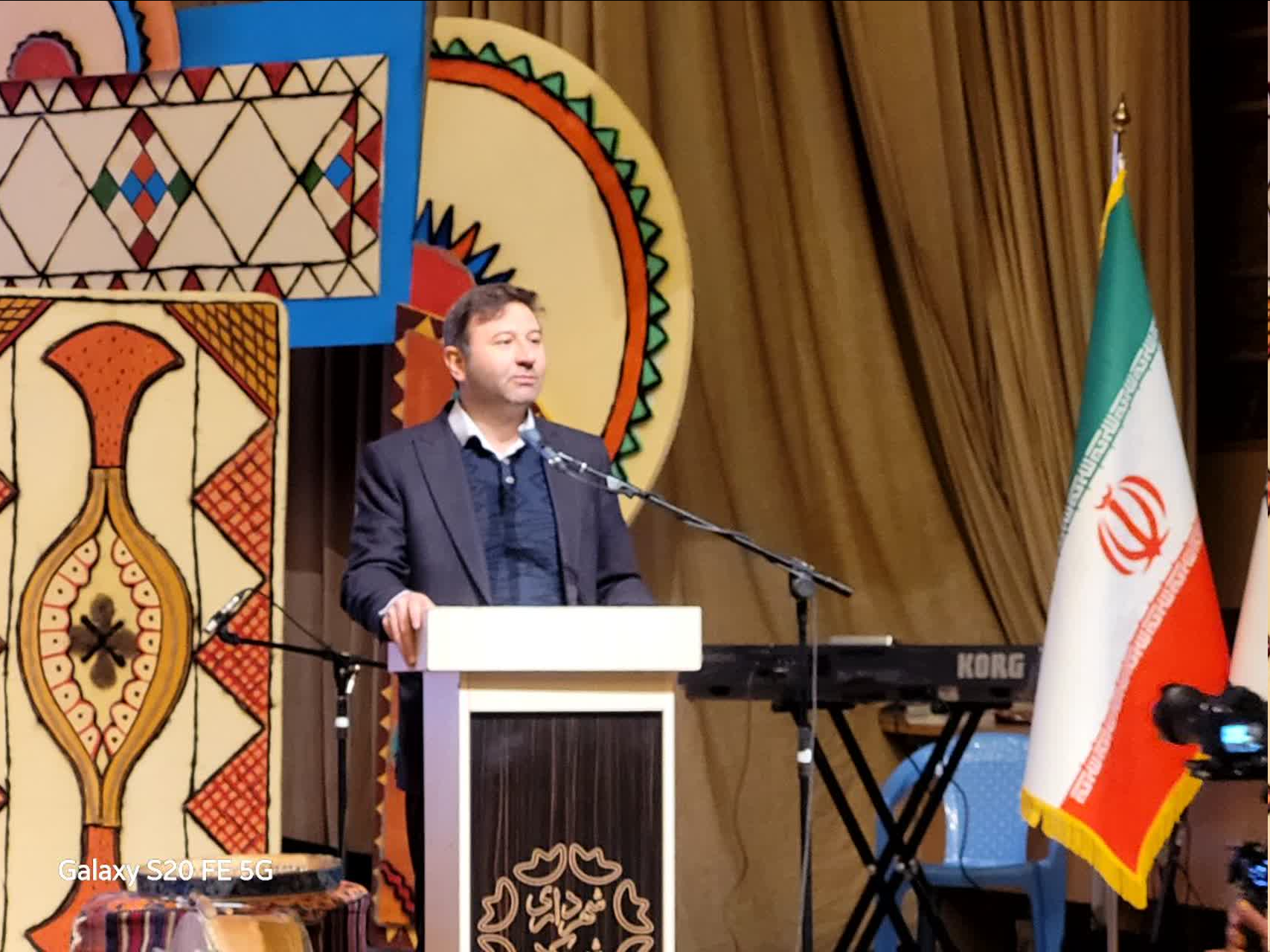 برگزاری آیین اختتامیه جشنواره ملی نمد در شهرکرد