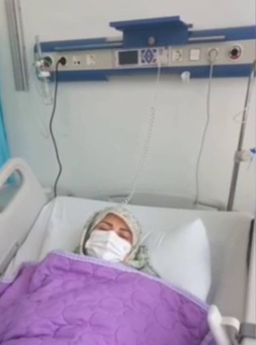 اولین عکس از طالبی دارستانی در بیمارستان