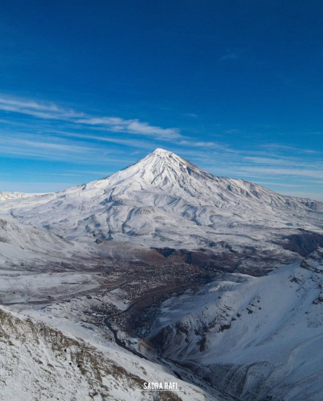 دماوند بالاخره جان گرفت/ عکس