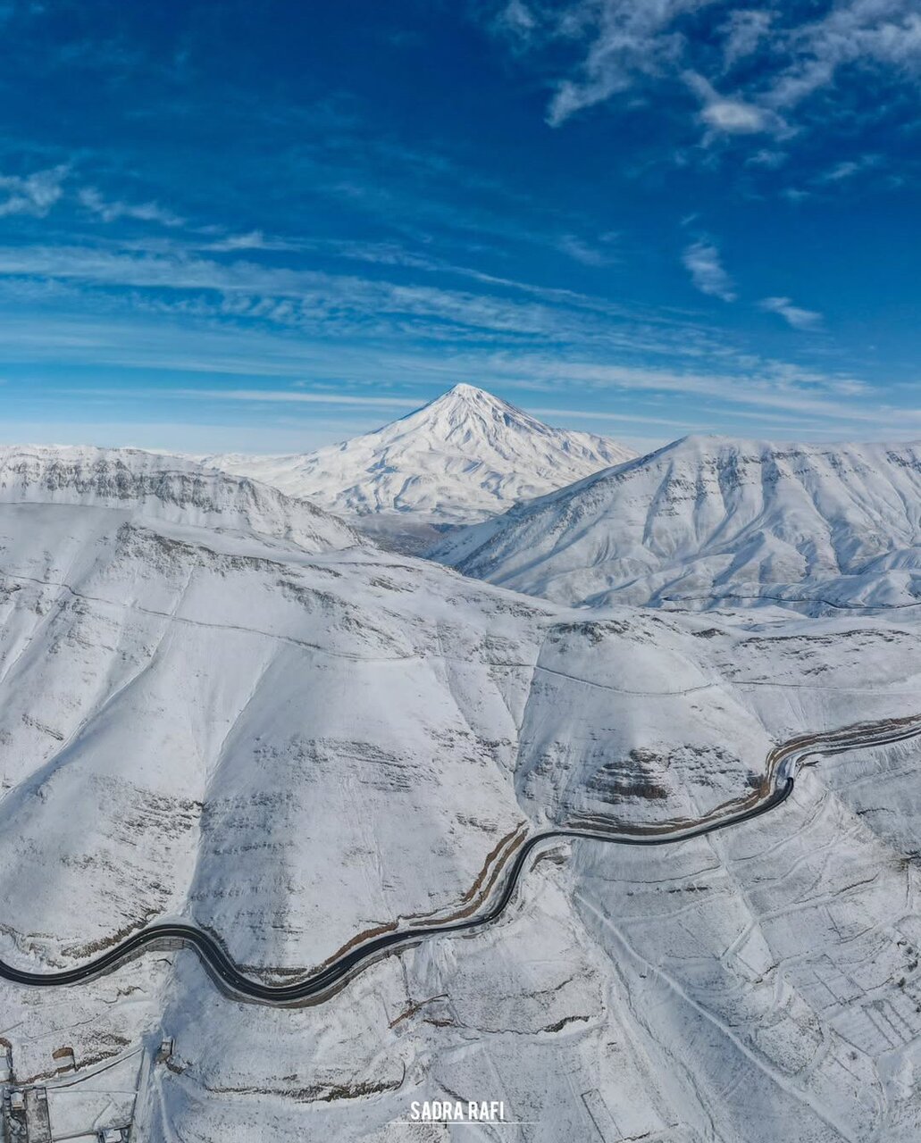 دماوند بالاخره جان گرفت/ عکس
