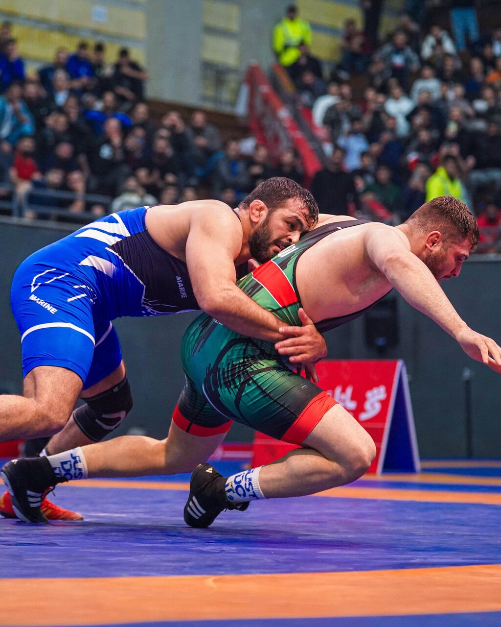 عکس | بازگشت افسانه؛ واکنش فدراسیون جهانی کشتی به بازگشت یزدانی بعد از ۵۰۰ روز