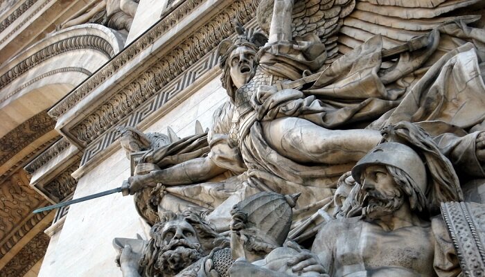 مجسمه های طاق پیروزی فرانسه