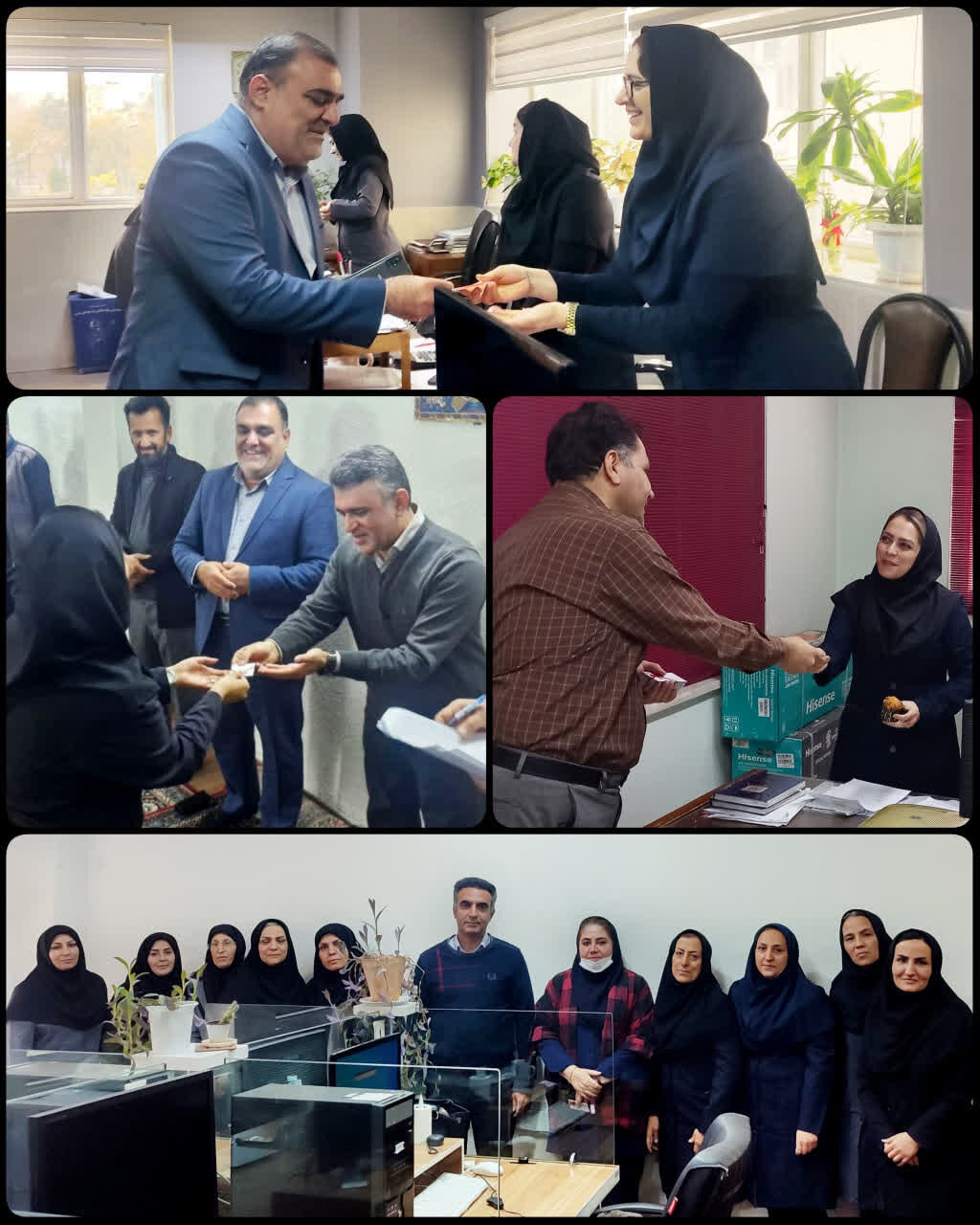 تقدیر یکپارچه از بانوان مخابرات استان سمنان همزمان با ولادت حضرت فاطمه زهرا(س)