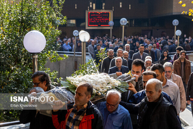 پیکر کامران فانی به خانه ابدی بدرقه شد
