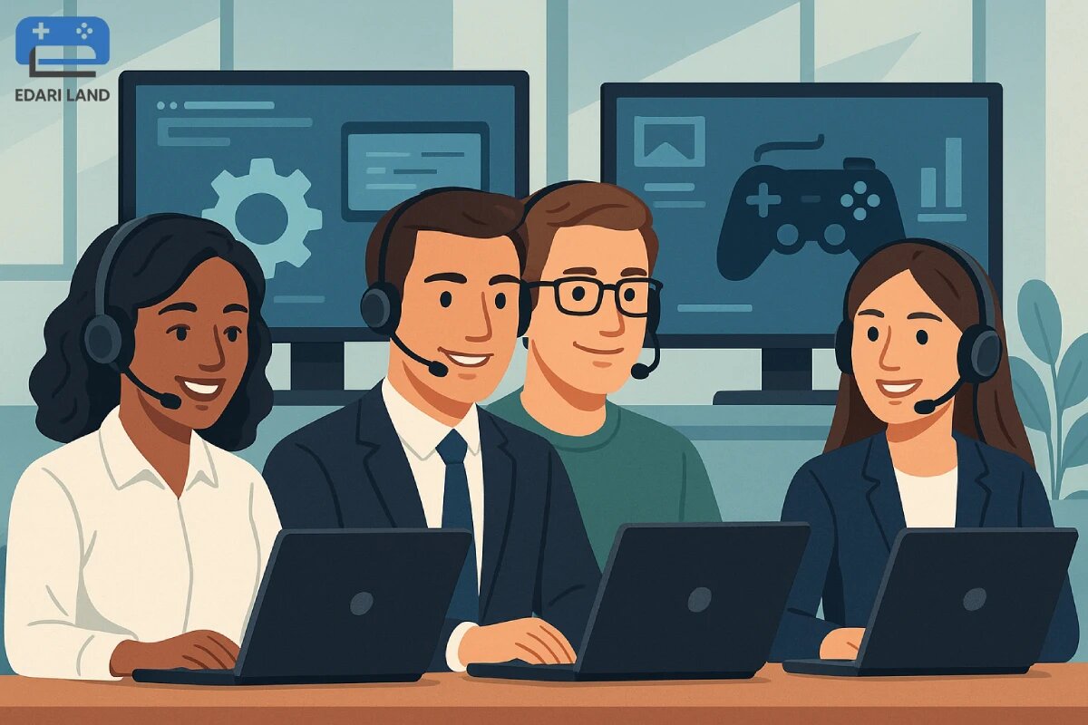 تیم پشتیبانی اداری لند