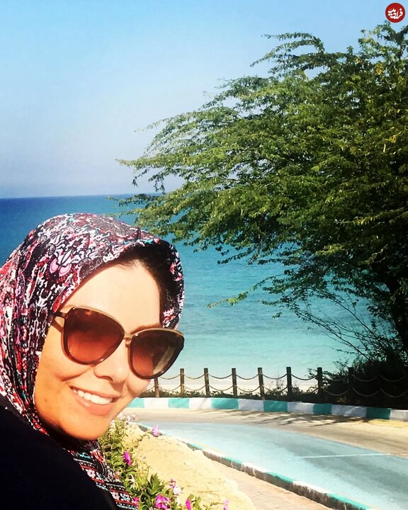 سفر در زمان؛ «آزاده نامداری» در جزیره کیش 42 روز قبل فوت؛ بهمن 99