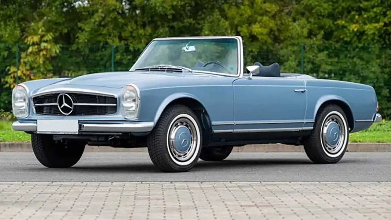 گنجینه ۴٫۵ میلیون دلاری / حراج شش مرسدس بنز افسانهای