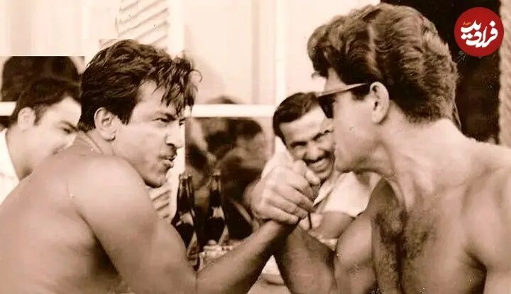 عکس/ ویگن در حال مچاندازی با ایرج قادری؛ دهه ۴۰