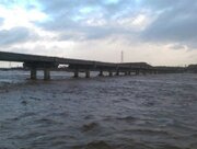 ببینید | طغیان رودخانه بزرگ زیارتعلی رودان