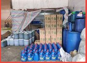  کشف انبار احتکار ۱۰۰ میلیاردی مواد شوینده در الیگودرز