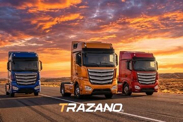 رونمایی از رالی هیجان انگیز کامیون‌ها