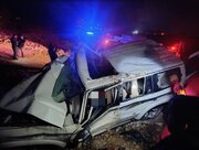 سانحه جاده‌ای منجر به فوت ۲ نفر در جاده سرخون بندرعباس شد