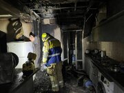 ببینید | حریق در برج مسکونی در تهران یک قربانی گرفت