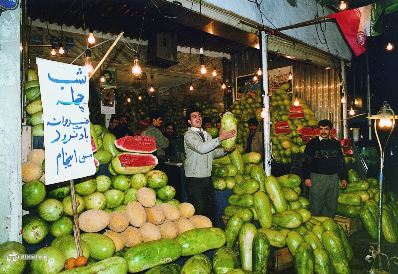 هندوانه شب یلدا کیلیویی ۱۵ تا تک تومانی؛ ۱۳۷۴+ عکس