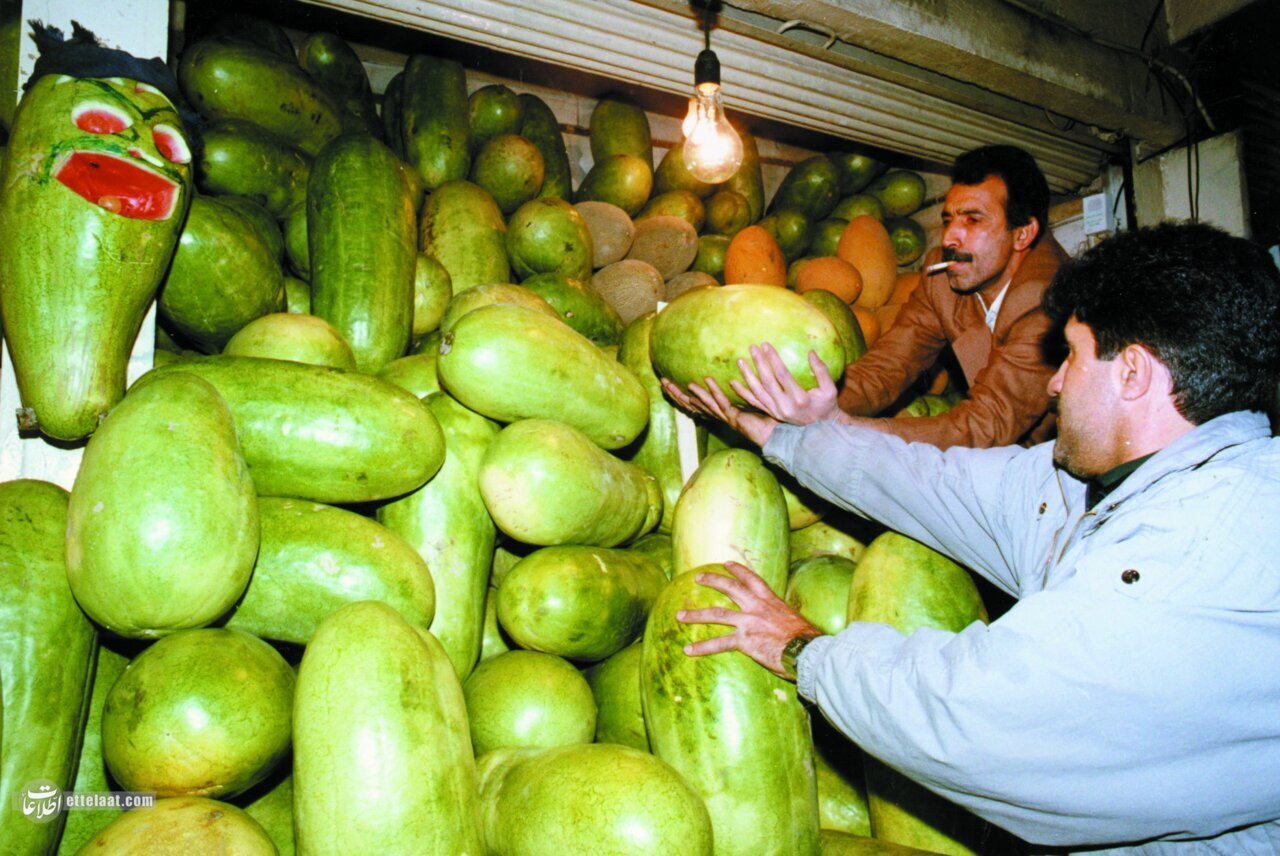 هندوانه شب یلدا کیلیویی ۱۵ تا تک تومانی؛ ۱۳۷۴+ عکس