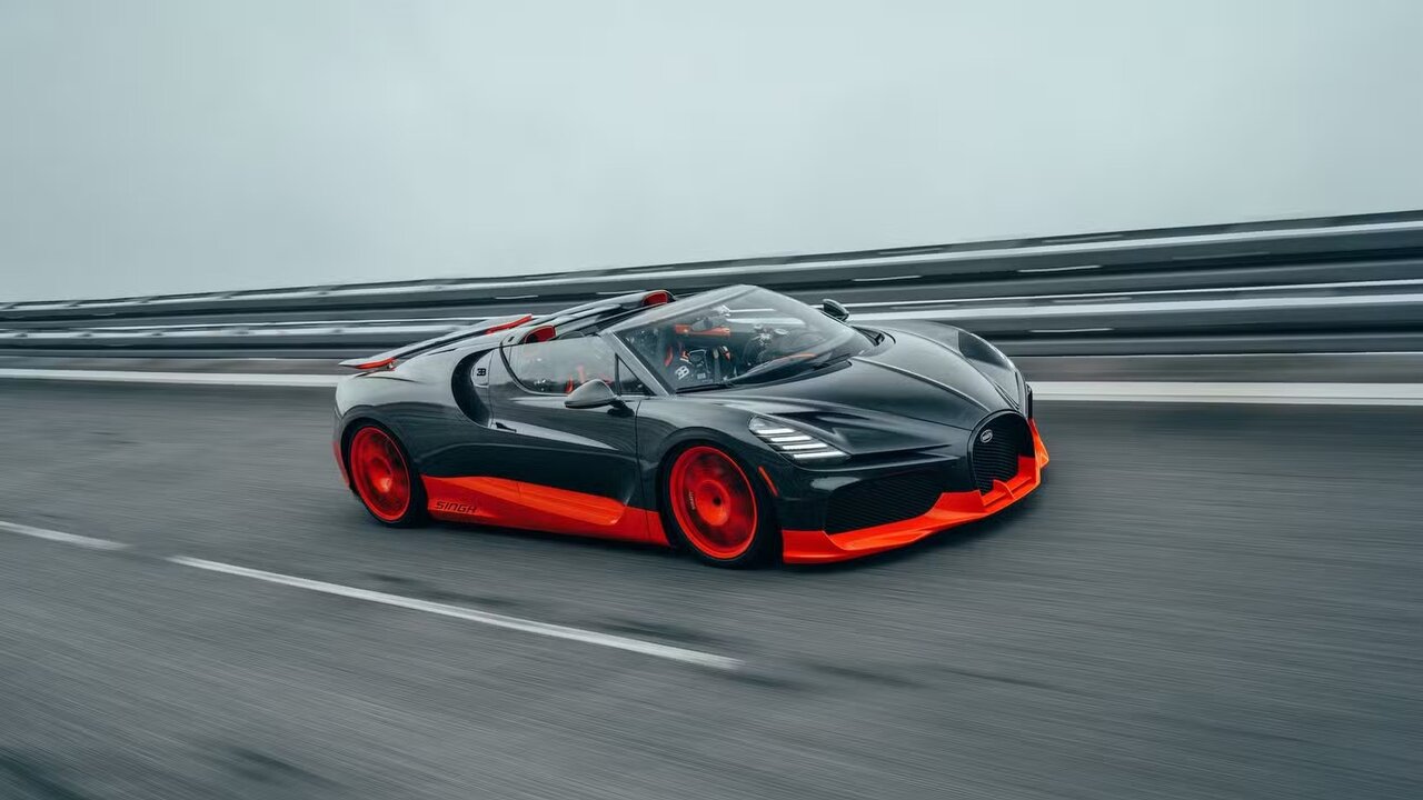 تصادف بوگاتی با سرعت ۴۰۰ کیلومتر بر ساعت / وقتی «ناردو» به جهنم تبدیل شد