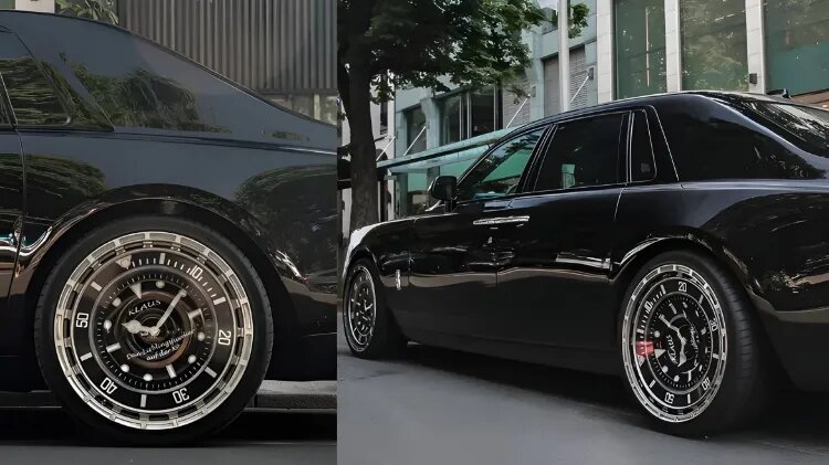 واقعی است یا هوش مصنوعی؟ / رینگهای این رولزرویس ساعت رولکس است