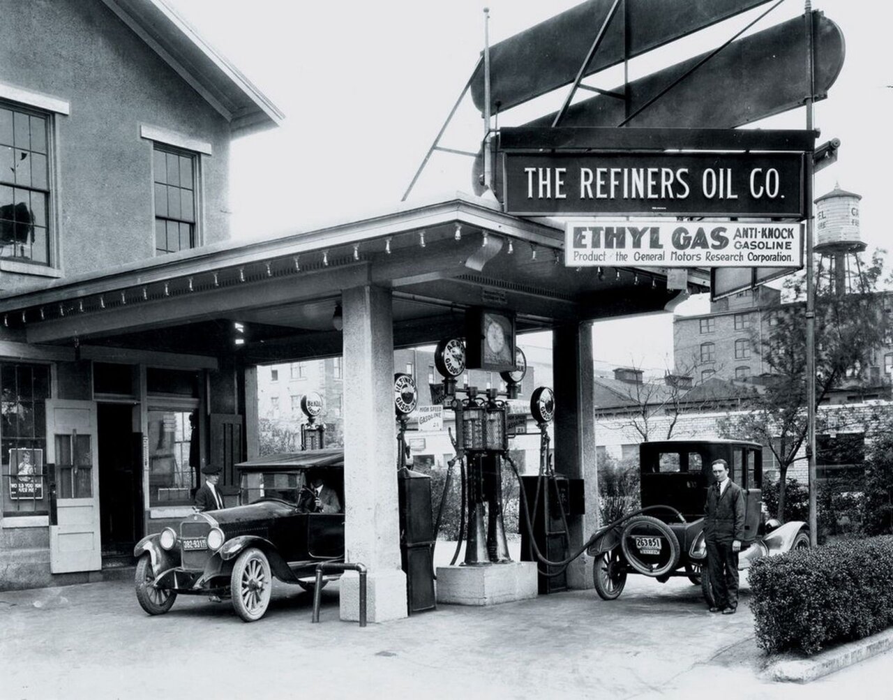 پمپ بنزین اتیل گازولین