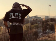 ببینید | احترام نظامی هادی چوپان به پرچم ایران حین تمرین