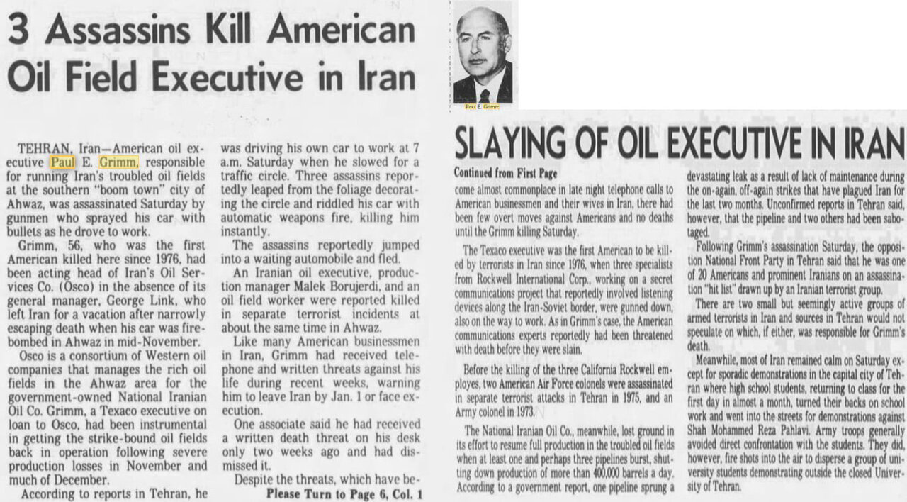 ترورهایی که تولید و صدور نفت ایران را متوقف کرد