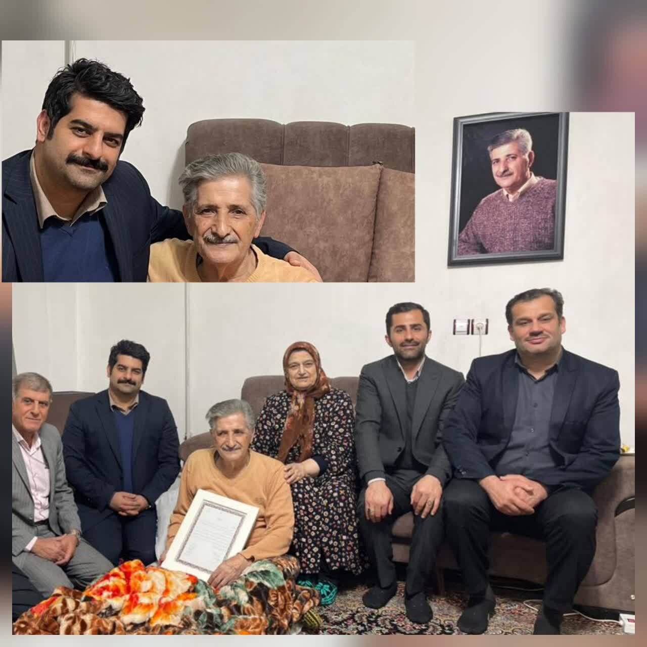 باحضورشهردار و اعضای شورای اسلامی شاندرمن :