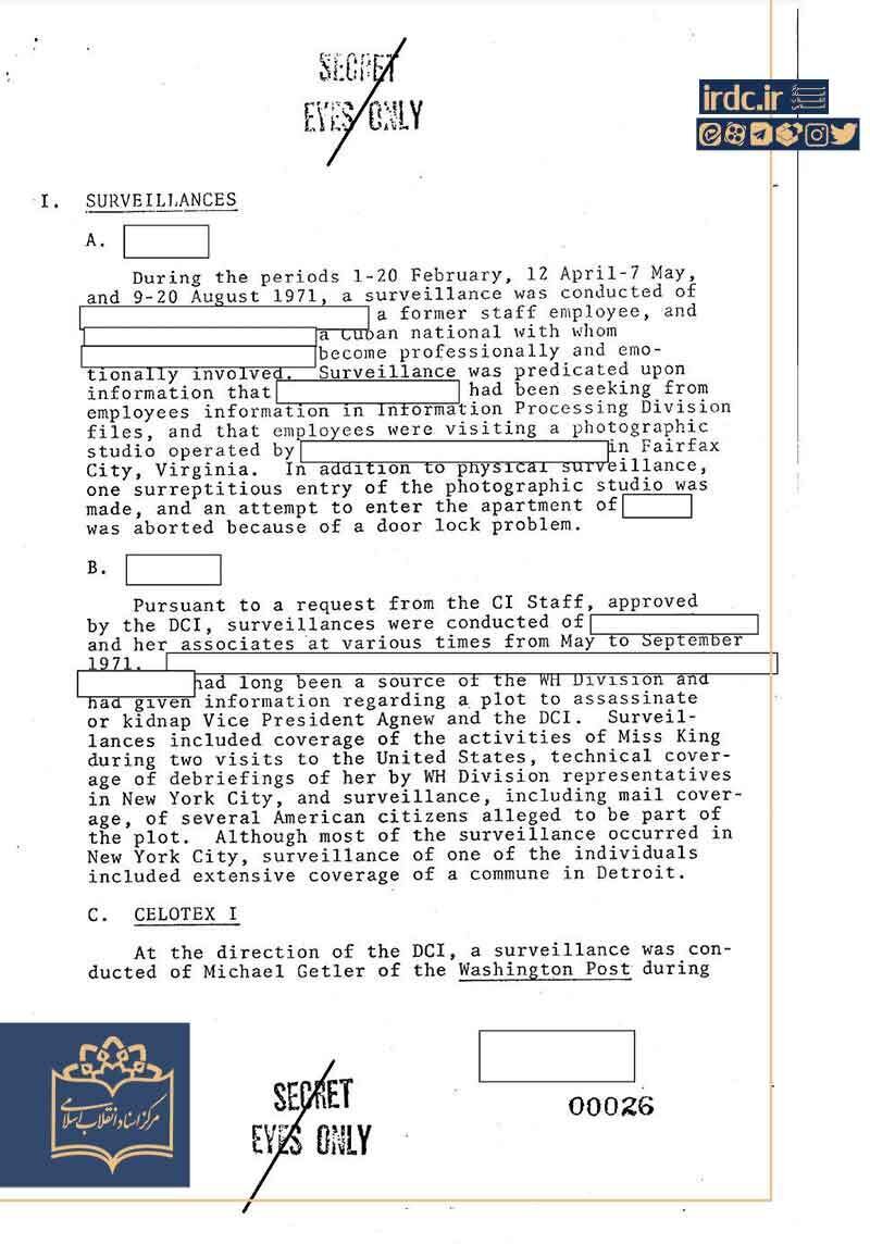 «جواهرات خانوادگی»؛  جاسوسی سیا از خبرنگاران آمریکایی!