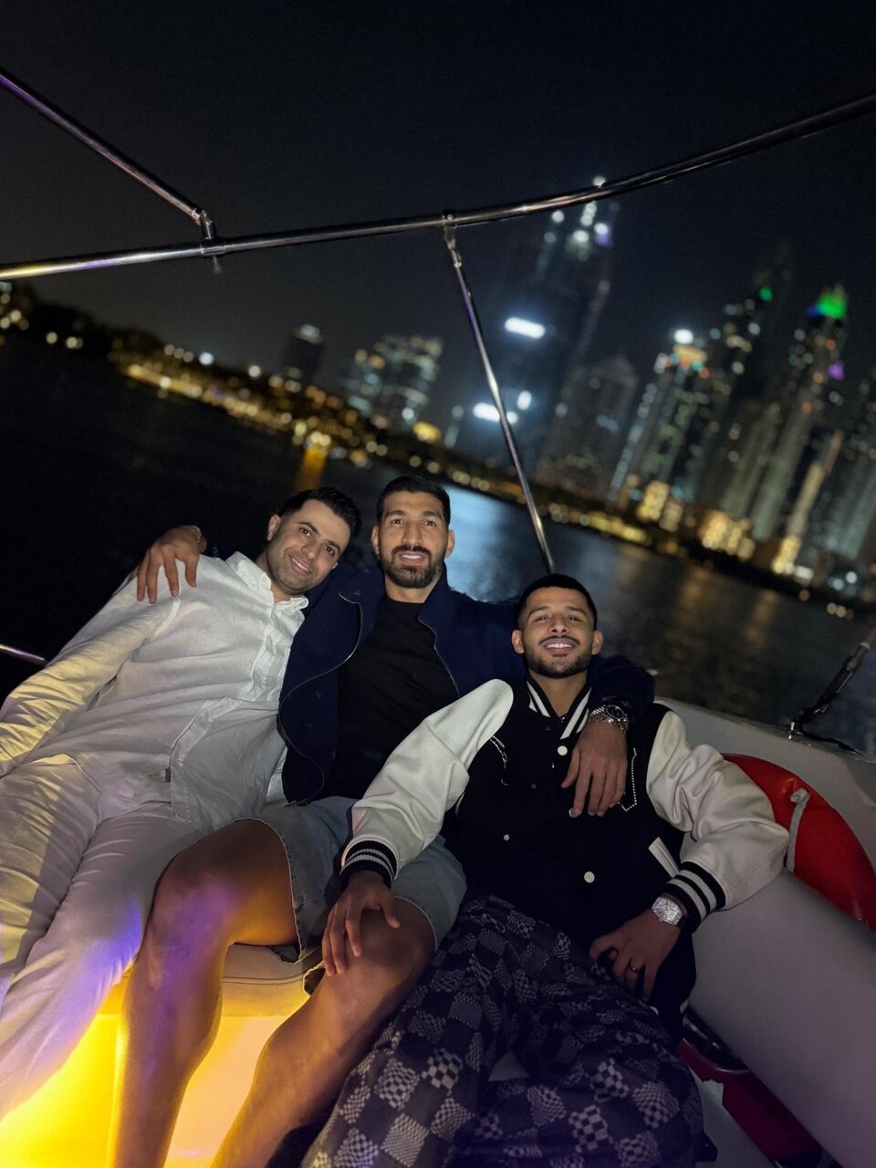 عکس | جشن تولد لاکچری ستاره پرسپولیسی در امارات با حضور قایدی