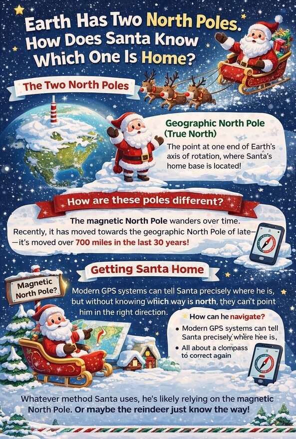 قطب شمال کجاست؟ / احتمالا پاسخش را نمی‌دانید