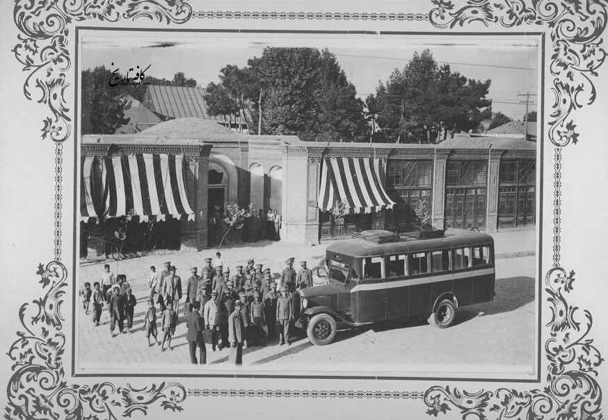 عکس/ سرویس مدارس در زمان پهلوی اول