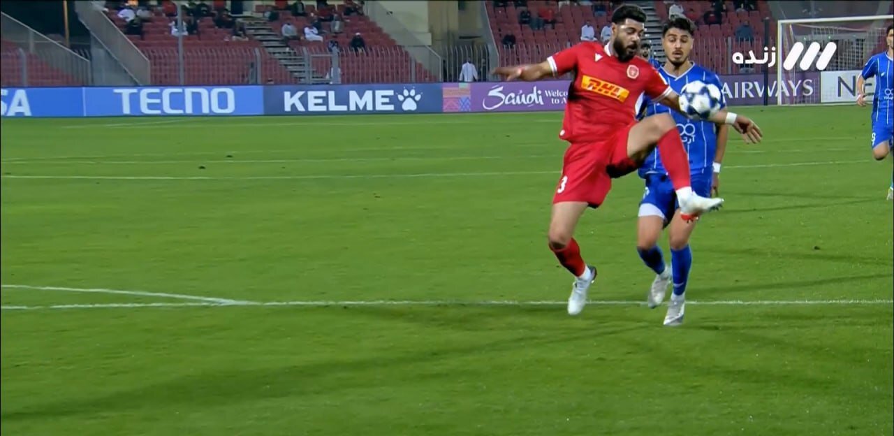 عکس| VAR نبود، پنالتی استقلال سوخت