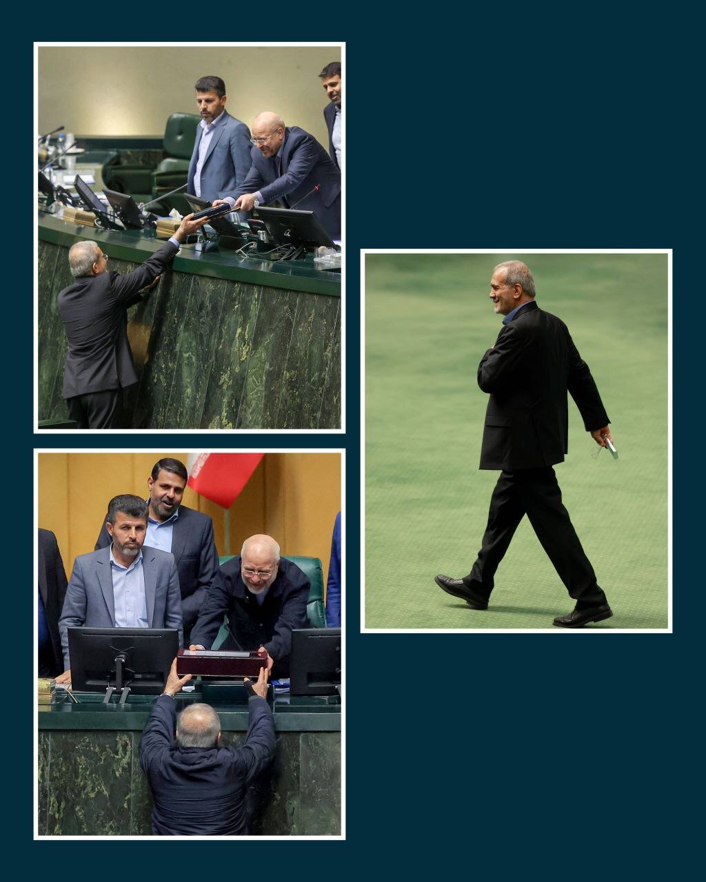 آلبوم تاریخی تقدیم لایحه بودجه به مجلس/ از میرحسین موسوی تا مسعود پزشکیان + تصاویر