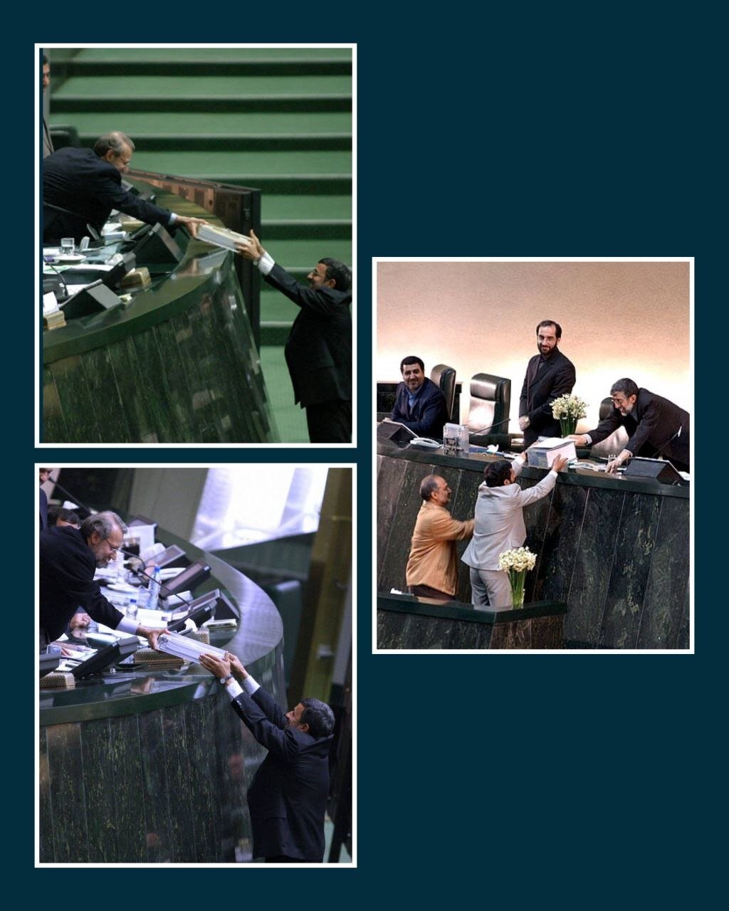 آلبوم تاریخی تقدیم لایحه بودجه به مجلس/ از میرحسین موسوی تا مسعود پزشکیان + تصاویر