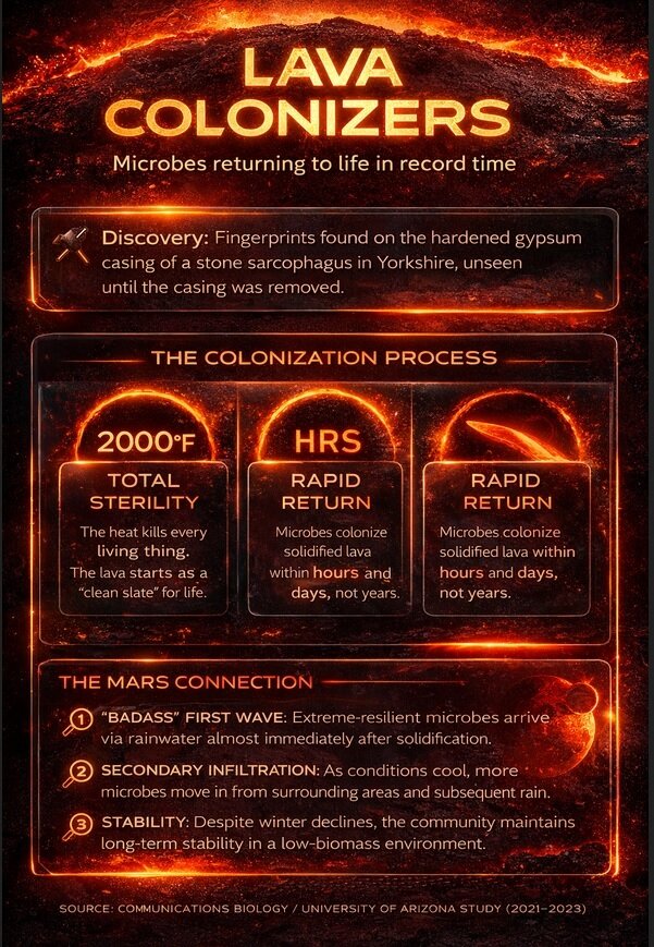 میکروبهای سمجی که آتشفشان هم حریفشان نشد!